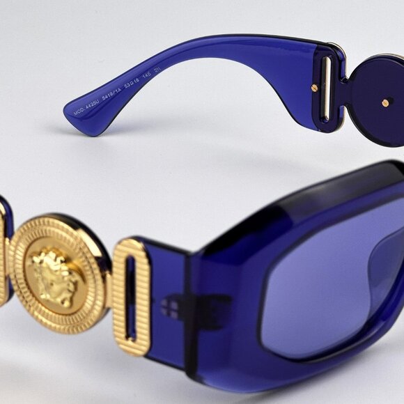 Versace VE4425U MAXI MEDUSA BIGGIE 54191A Sunglasses Purple Transparent Unisex